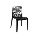 Cadeira De Jantar Oficial Gruvyer Preto - Preto - 1