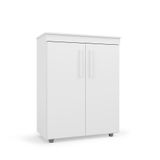 Multiuso Cômoda Armário Organizador Advantage 2 Portas Branco