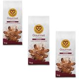Café Em Grãos 3 Corações Espresso Gourmet Kit 3 Unid De 1kg