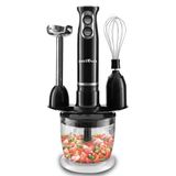 Mixer Bmx400p 500w 3 Em 1 Britânia Preto Com Jarra 220v