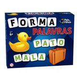 Jogo Pedagógico Forma Palavras - Pais E Filhos -