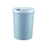 Lixeira Automática Sensor Touch 9l Design Inteligente Para Cozinha E Banheiro, Luxo Na Cor Azul!