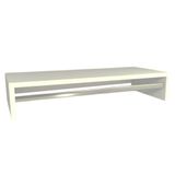 Cabideiro De Parede Suspenso 80x25x11,5 Branco