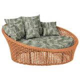 Chaise Hungria Pintura Preta Corda Náutica E5 Trama Original Terra Cota