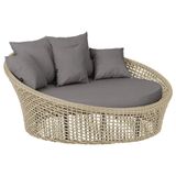 Chaise Hungria Pintura Preta Corda Náutica E11 Trama Rami