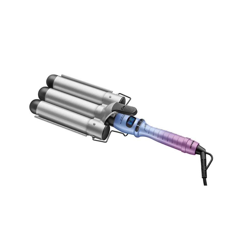 Modelador De Cachos Triondas By Juliette Mondial Azul/rosa Mct-ju-03 Bivolt