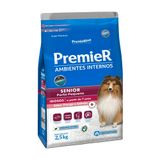 Ração Premier Ambientes Internos Para Cães Sênior Raças Pequenas 2,5 Kg