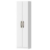 Armario Multiuso 2 Portas 170 Cm Mdp Lara Mu019 Neve Mxm