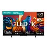 Smart TV 85 Hisense Ultra HD 4K QLED, Google TV com HDR10+, Dolby Atmos, Modo Esporte, Modo Jogo e Compatível com Alexa - 85A53HUA