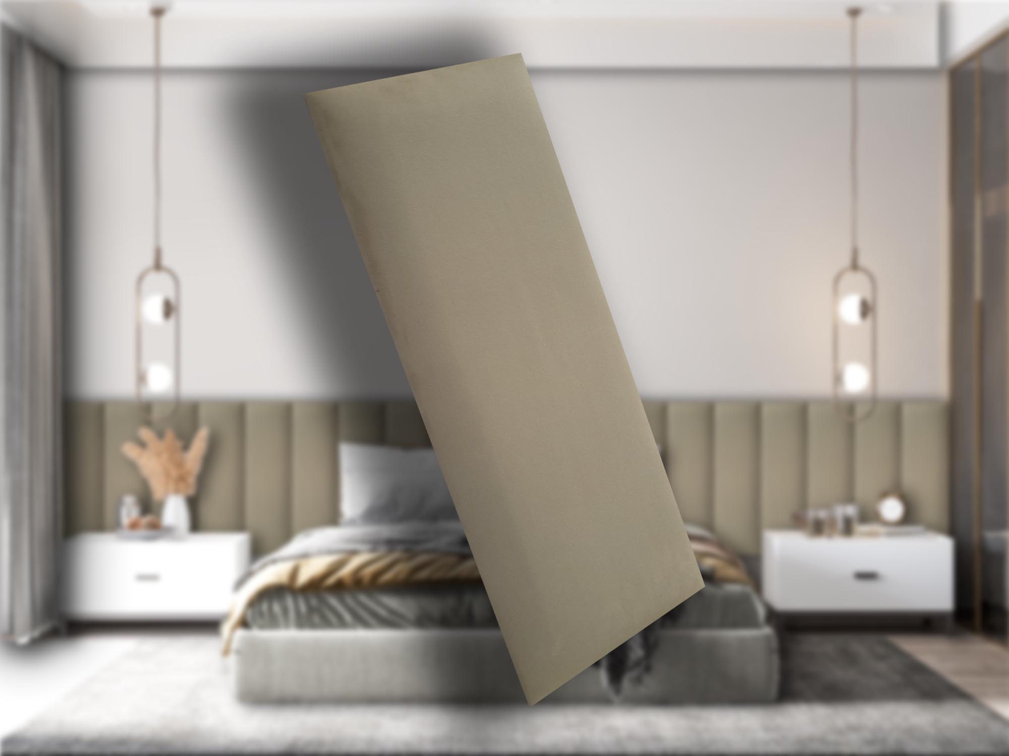 Cabeceira Estofada Suede Para Cama Box - Módulo 20x60 Cm - Unidade