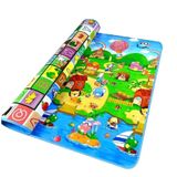 Tapete Grande Térmico Tatame Infantil Educativo Para Bebê Duplo Atividade 180x120 Dupla Face Impermeavel
