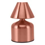 Luminaria Mini Mesa Cabeceira Rose Usb 3 Niveis Iluminaçao