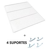 Prateleira Grade E 4 Suportes Branco Para Evf-19 E Evz-21 - Imbera