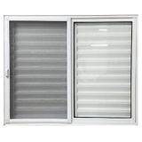 Janela De Alumínio Veneziana 3 Folhas Com Tela Mosquiteira 100x150 Branco