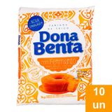 Farinha De Trigo Dona Benta Com Fermento 1kg - Embalagem Plástica Com 10 Unidades