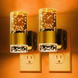 Light Night Light L Lohas Led Plug-in Wall Style, Pacote Com 2