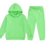 Conjunto De Roupas Dhspkn Tracksuit, Moletons Para Crianças, Verde Claro