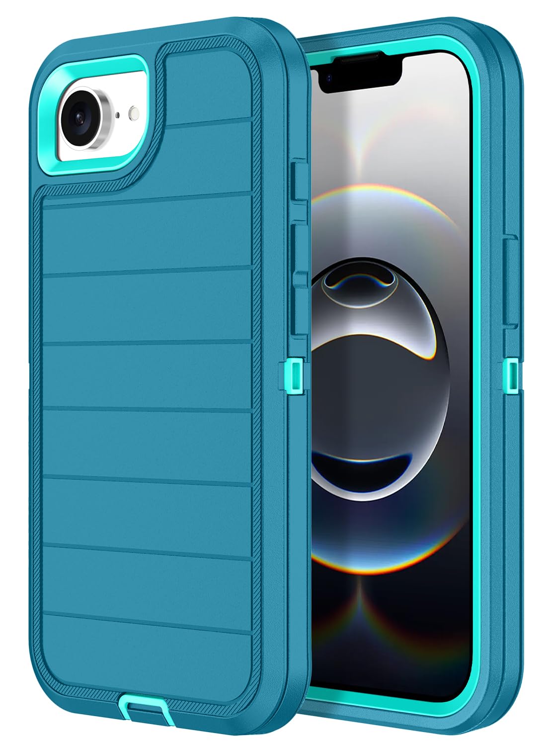 Capa De Telefone Paprose Para Iphone 16e De 6,1 Polegadas Com Proteção Corporal Completa