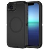 Capa I-honva Para Iphone 16e À Prova De Choque, Corpo Inteiro, Preta De 6,1 Polegadas