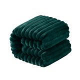 Cobertor De Bebê Ntbay De Flanela De Pelúcia De Tamanho Grande 130x150cm Verde Escuro