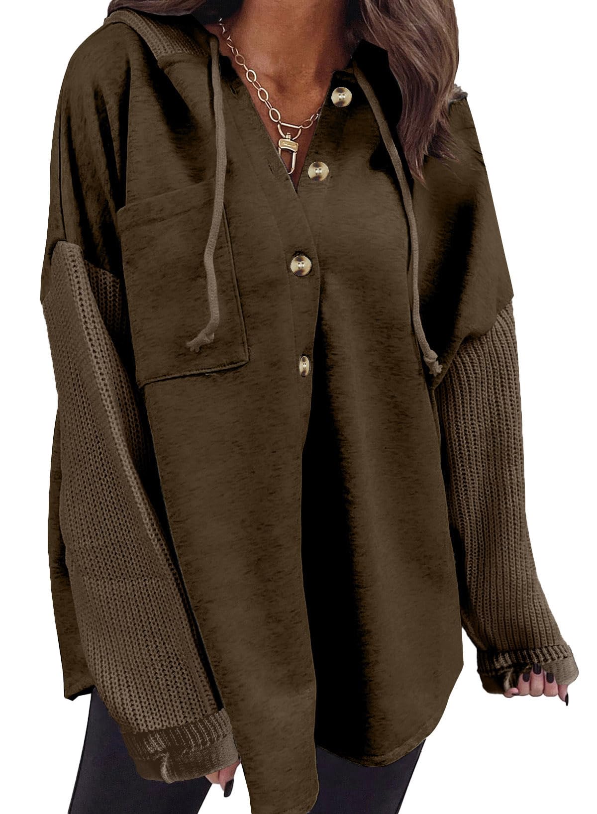 Moletom Shewin Oversized Para Mulheres, Casual, De Manga Comprida