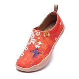 Tênis Uin Blossom Fashion Floral Art Pintado Em Tela Feminina