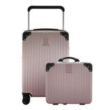 Kit Mala Rígida 360° Bordo Com Tsa Mais Frasqueira - Gladiador Wide E1
