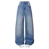 Jeans Peakpride Para Meninas, Calças Jeans De Pernas Largas, De 7 A 14 Anos