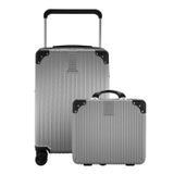 Kit Mala Rígida 360° Bordo Com Tsa Mais Frasqueira - Gladiador Wide E1