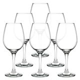 Taça De Vidro Barone Para Vinho 385ml 6 Unidades