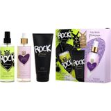 Água De Cheiro Feminino Vera Wang Variety Rock Princess Fragrance Mist 250ml E Gel Banho 200