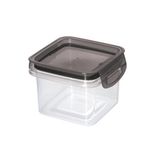 Pote Hermético Com Travas 380ml Plasútil Borracha Cozinha Alimentos Vedação Modular Armazenamento