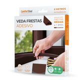Veda Frestas Para Porta Em Adesivo 4mm Comfortdoor - Marrom