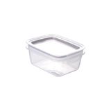 Pote Hermético Com Travas 550ml Plasútil Borracha Cozinha Modular Conservação Comida Versátil Cores