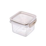 Pote Hermético Com Travas 380ml Plasútil Borracha Cozinha Alimentos Vedação Modular Armazenamento