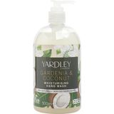 Sabonete Feminino Yardley Gardenia &amp; Coconut Para As Mãos 500 Ml