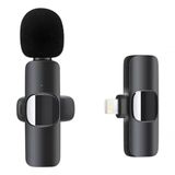 Microfone Lapela Wireless Sem Fio Para Iphone Ipad Lightning