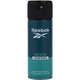 Água De Cheiro Masculina Reebok Cool Your Body Spray Corporal 150 Ml