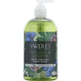 Sabonete Feminino Yardley Fig Leaf &amp; Juniper Para As Mãos 500 Ml