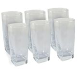 Jogo De Copos Gourmet 320ml 6 Unidades Ideal Para Água, Suco E Bebidas Geladas