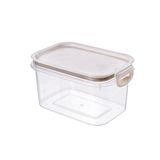 Pote Plástico Hermético Com Travas 1,2l Plasútil Borracha Alimentos Modular Conservação Moderno
