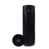 Garrafa Térmica Aço Inox Com Termômetro Digital Led 500ml Pr