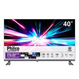Smart Tv Led 40 Full Hd Philco Ptv40e3ersgb Roku Tv Comhdmi, Usb, Wi-fi E Dolby Áudio