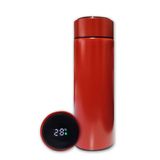 Garrafa Térmica Aço Inox Com Termômetro Digital Led 500ml Ve