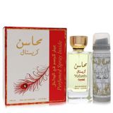 Kit Presente Feminino Lattafa Mahasin Crystal Edp With 50 Ml Desodorante Em 100