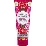 Creme Feminino Yardley Flowerazzi Magnolia &amp; Pink Orchid Esfoliante 200 Ml