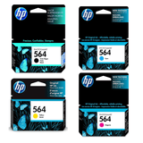 Cartucho Hp 564 Cb316wl Kit C6380 | D5460 | B8850 | 4 Cores Original