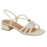 Sandalia Vizzano Salto Bloco Ref 6454.129.14404 Branco Off 036