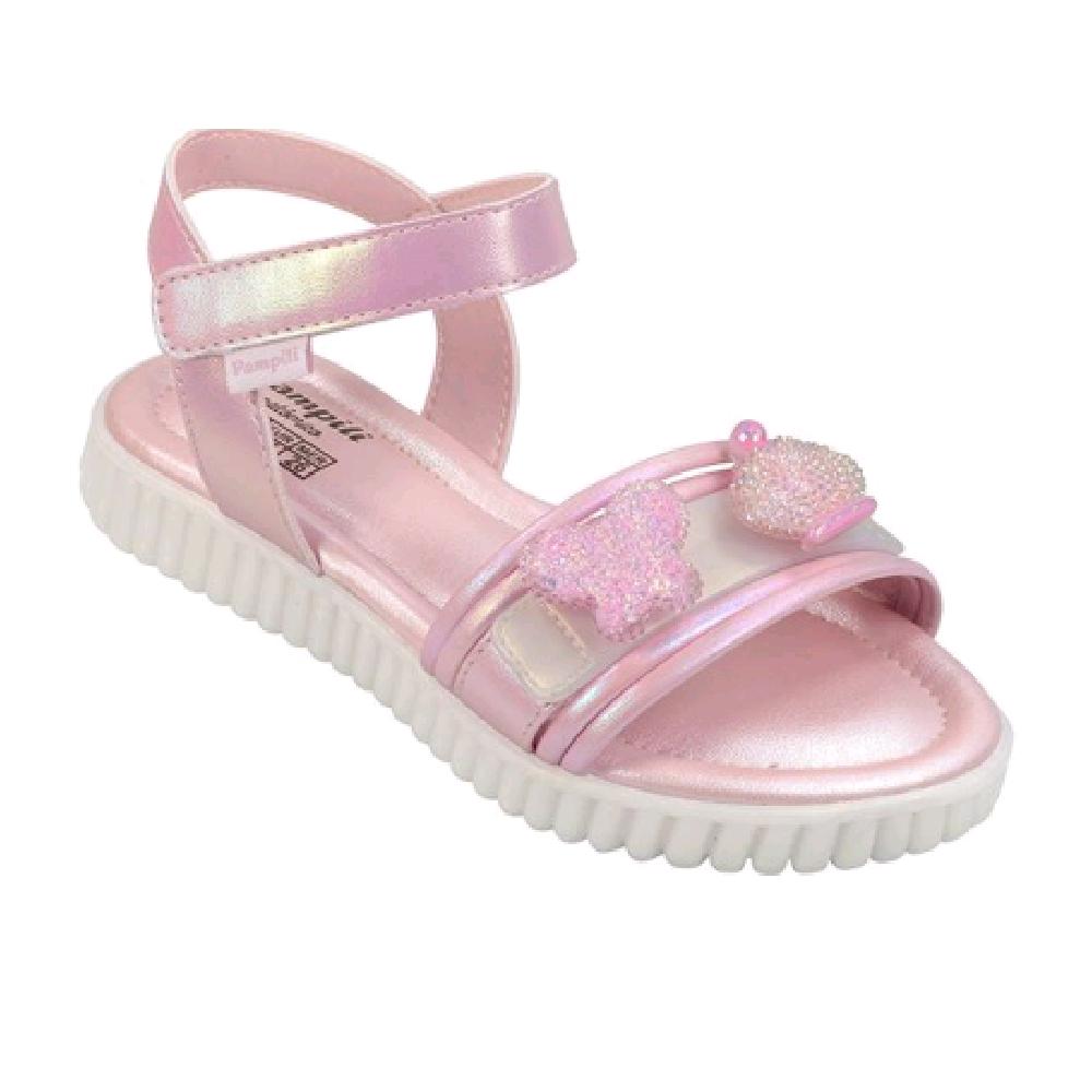 Sandalia Pampili Candy Rose Holografico 025
