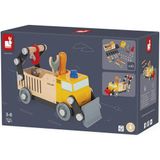 Caminhao Trator De Construcao 43 Pecas Brico Kids Janod